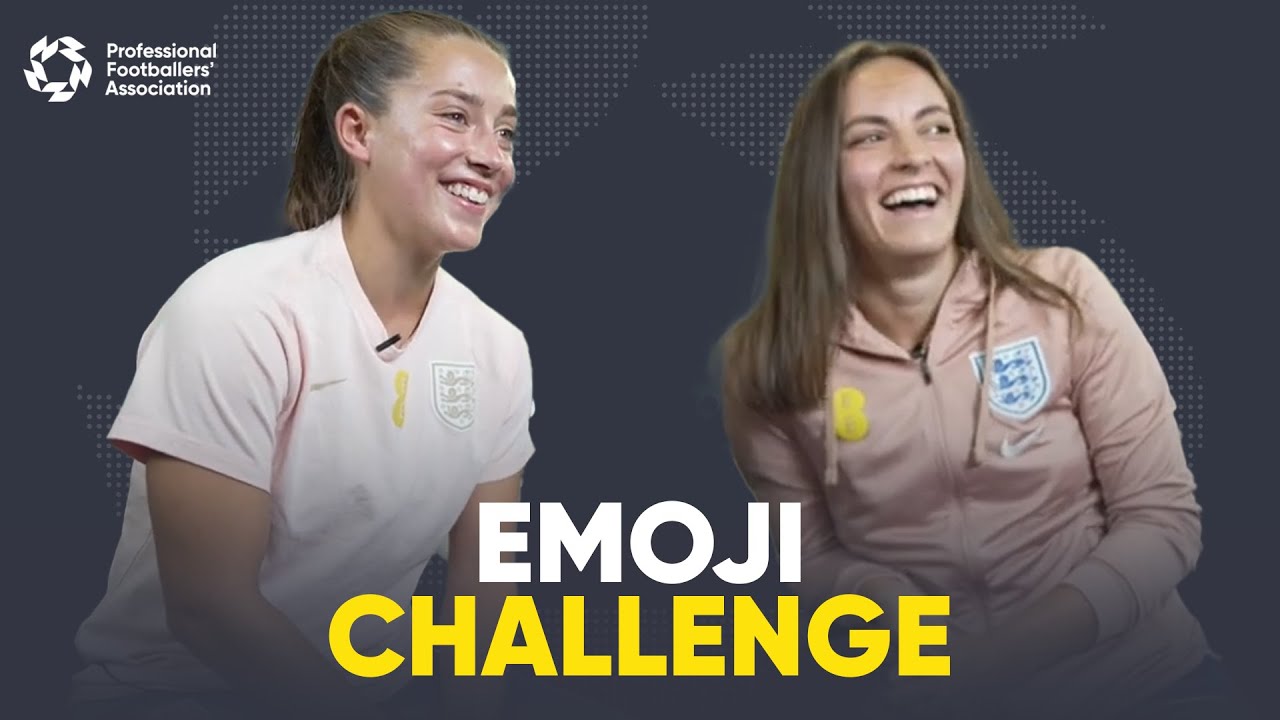 Emoji Challenge: Maya Le Tissier v Lucy Staniforth - Lionesses World Cup.