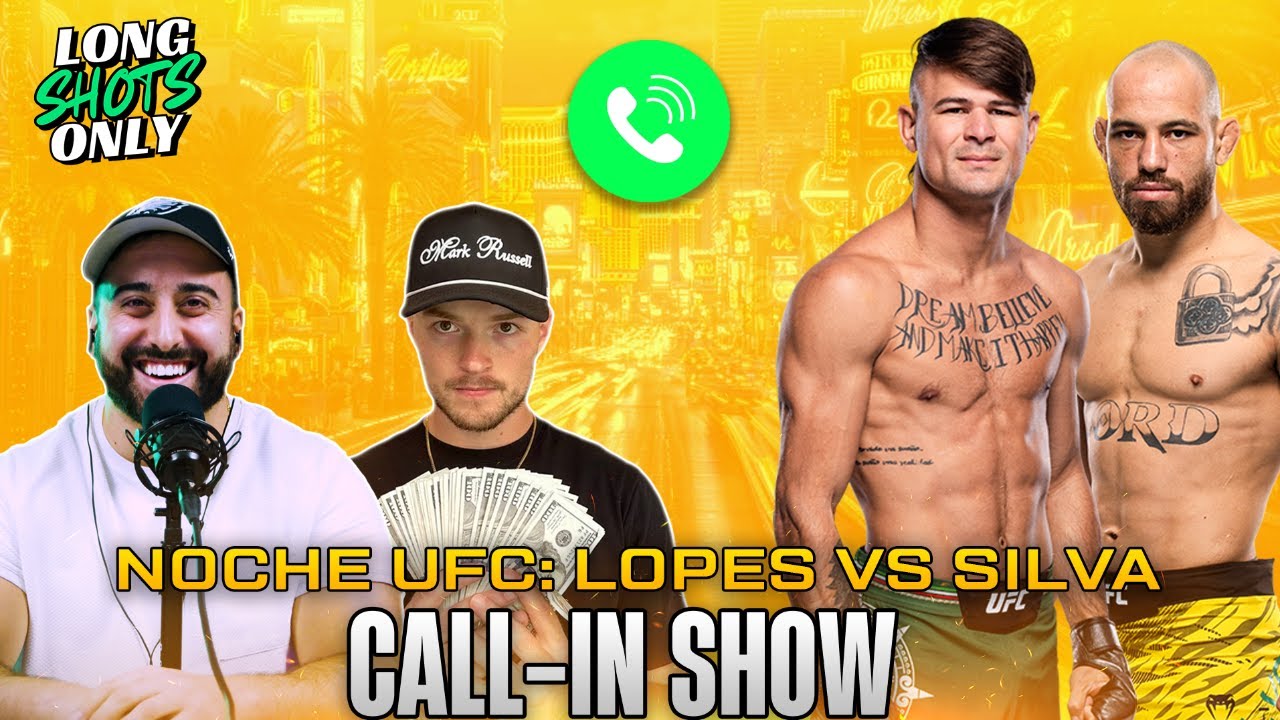LONG SHOTS ONLY Call-In Show Noche UFC 💰