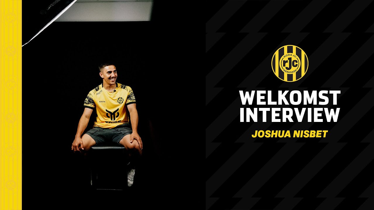 WELKOM JOSHUA NISBET | Welkomstinterview met onze nieuwe speler