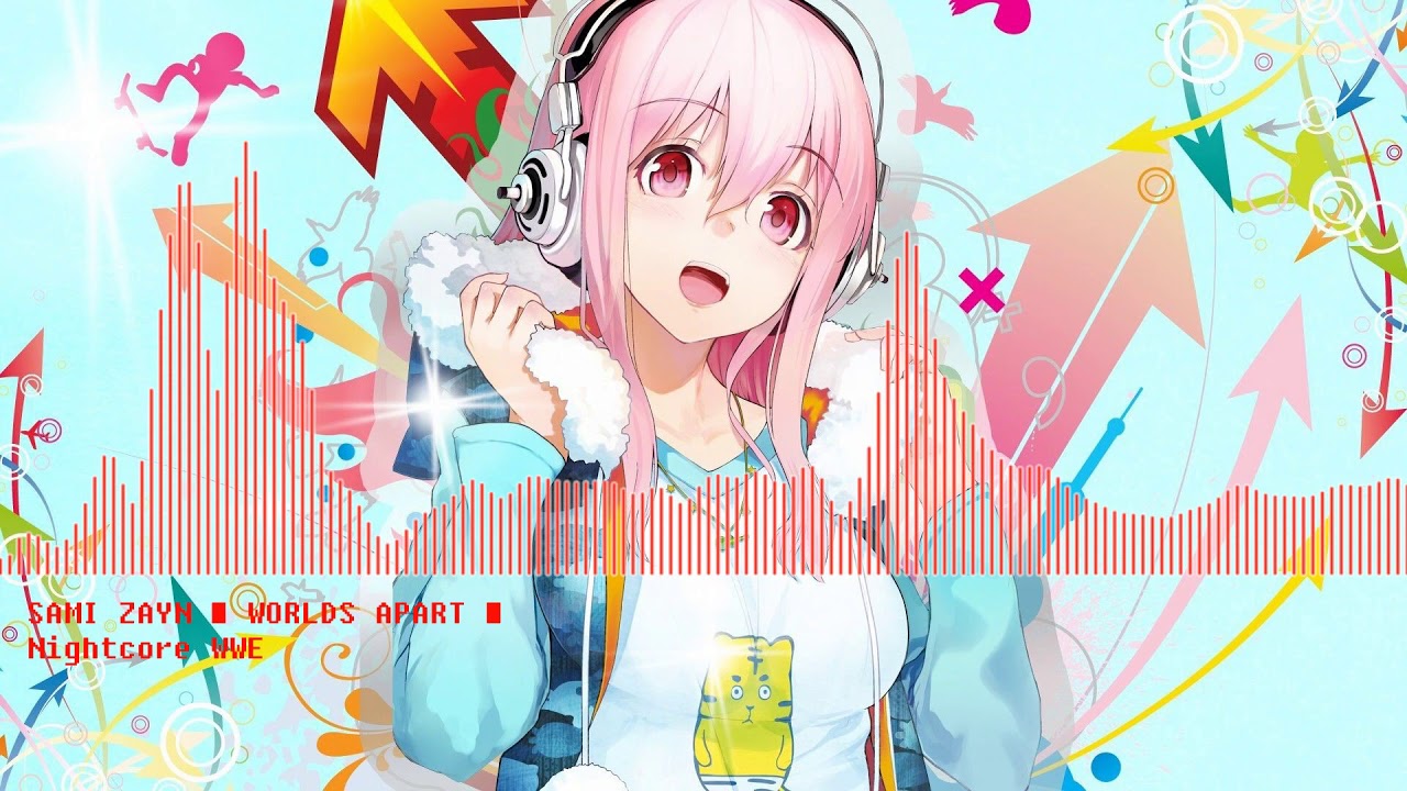 Nightcore " Worlds Apart " Sami Zayn
