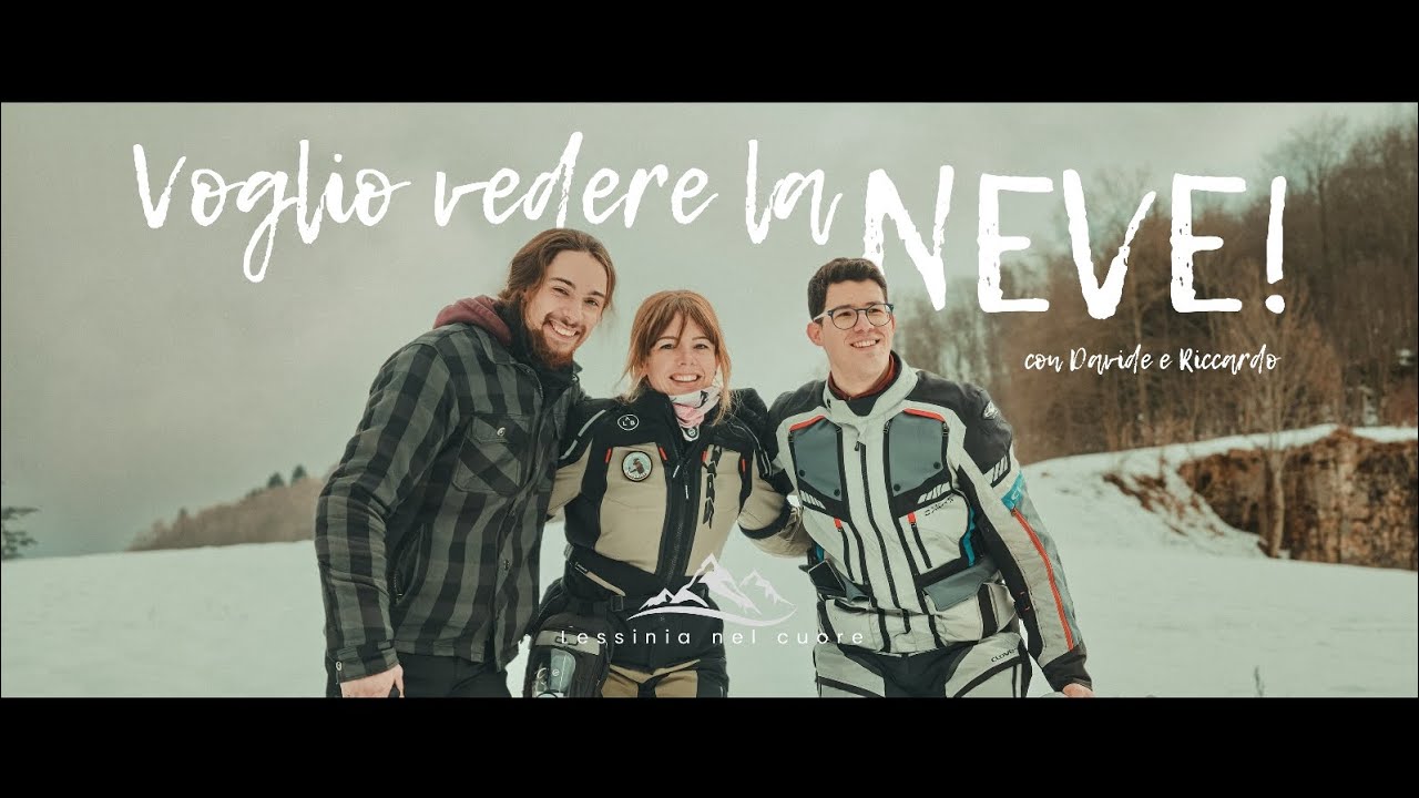 Voglio vedere la neve in moto!