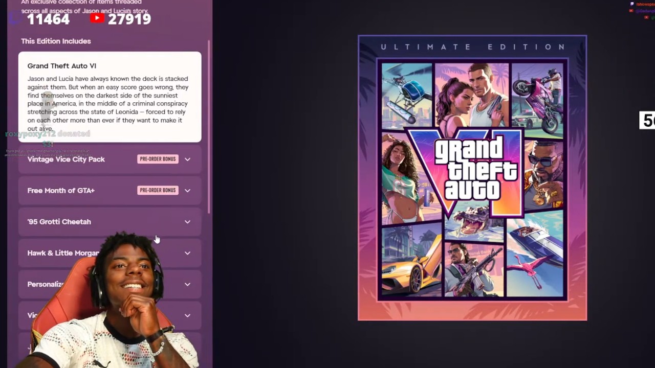 iShowSpeed Pre-Orders GTA 6 🤯🔥