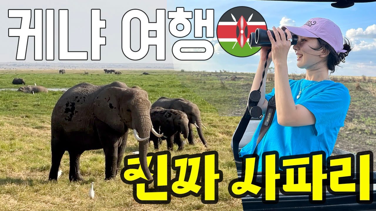 아프리카#2 아프리카 워킹사파리★걸어서 진짜 야생동물 만나기 🇰🇪케냐 암보셀리 국립공원, 나이바샤 국립공원🐘🦒🐆