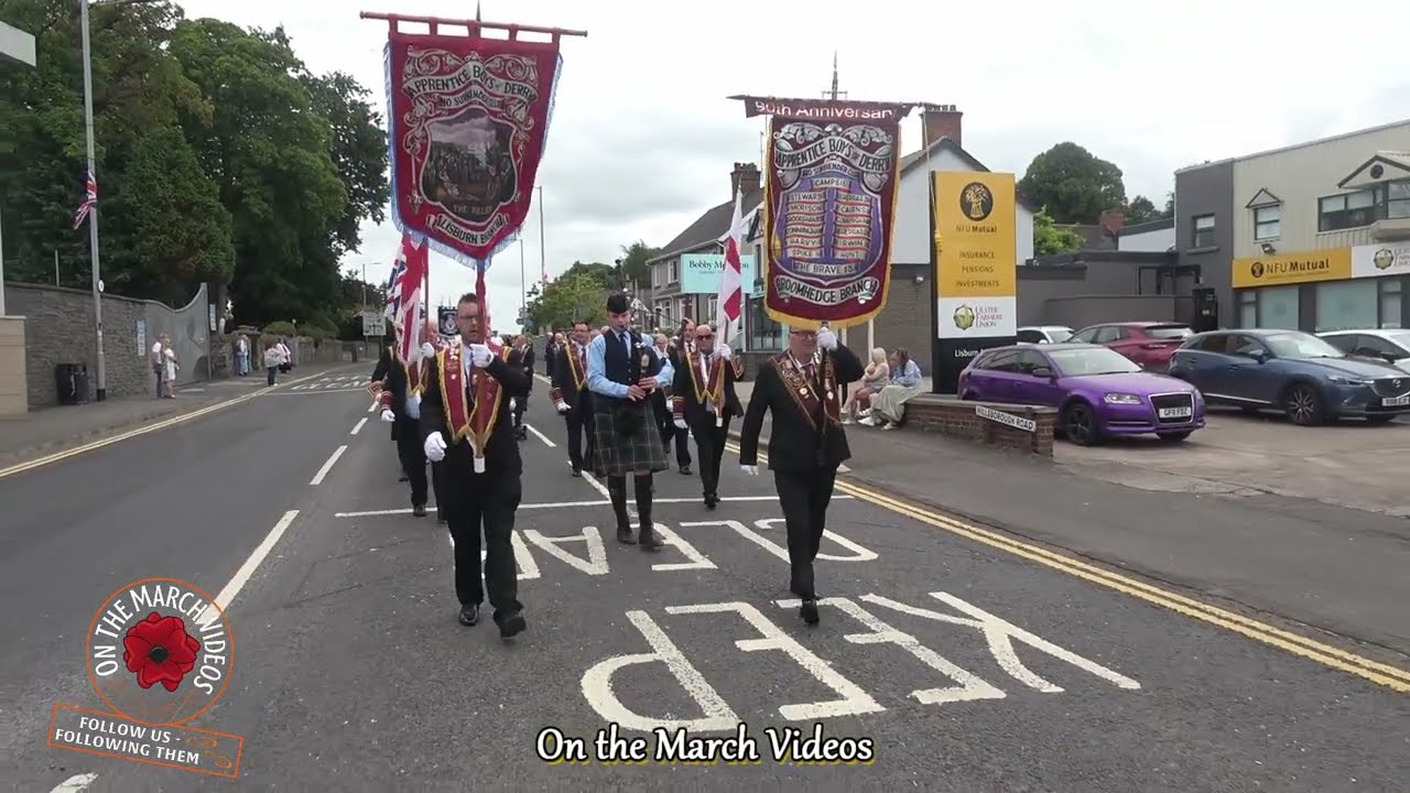 ABOD No Surrender Club Lisburn Branch Church Parade 3rd August 2025