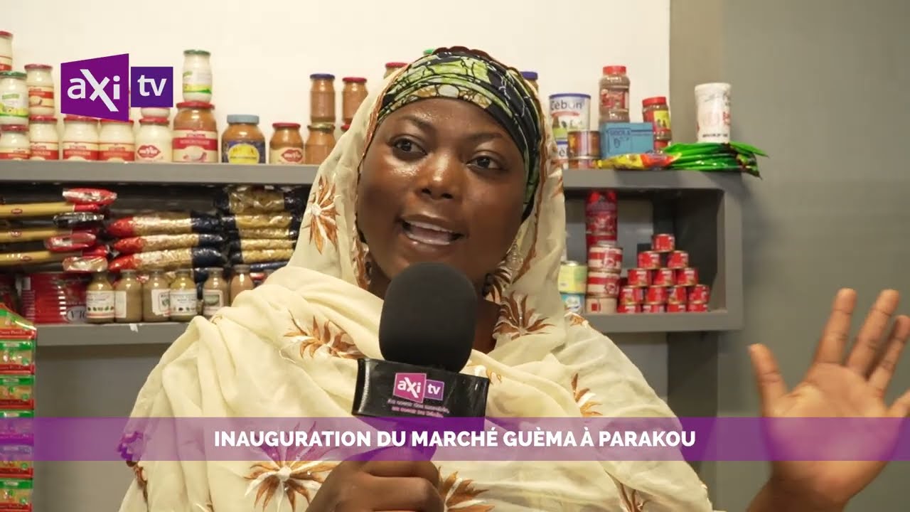 Ville de Parakou: MARCH&Eacute; GU&Egrave;MA
