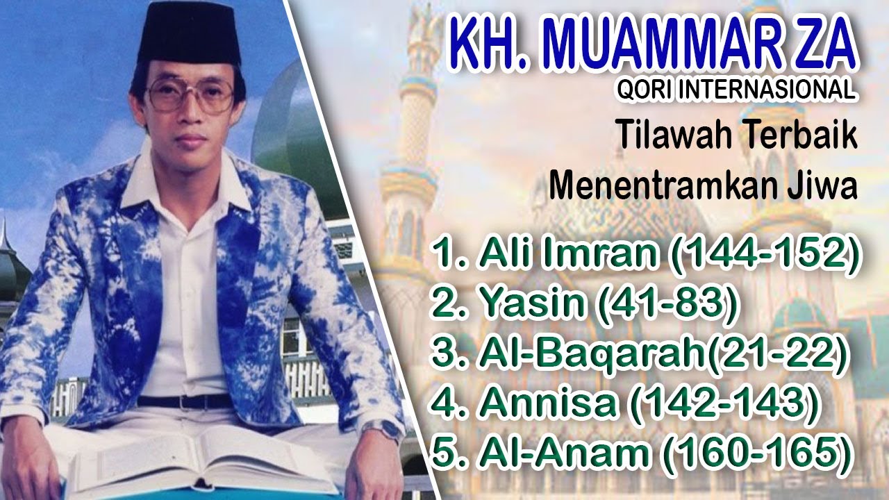 H Muammar ZA, Qori Internasional, Tilawah terbaik, Menentramkan Hati