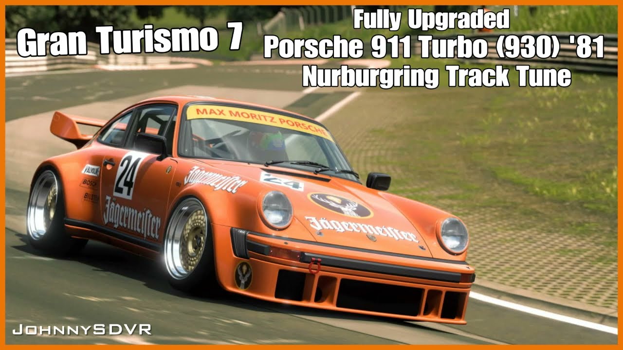 Gran Turismo 7 - Porsche 911 Turbo (930) '81 - Nurburgring Track Tune - Fully Upgraded