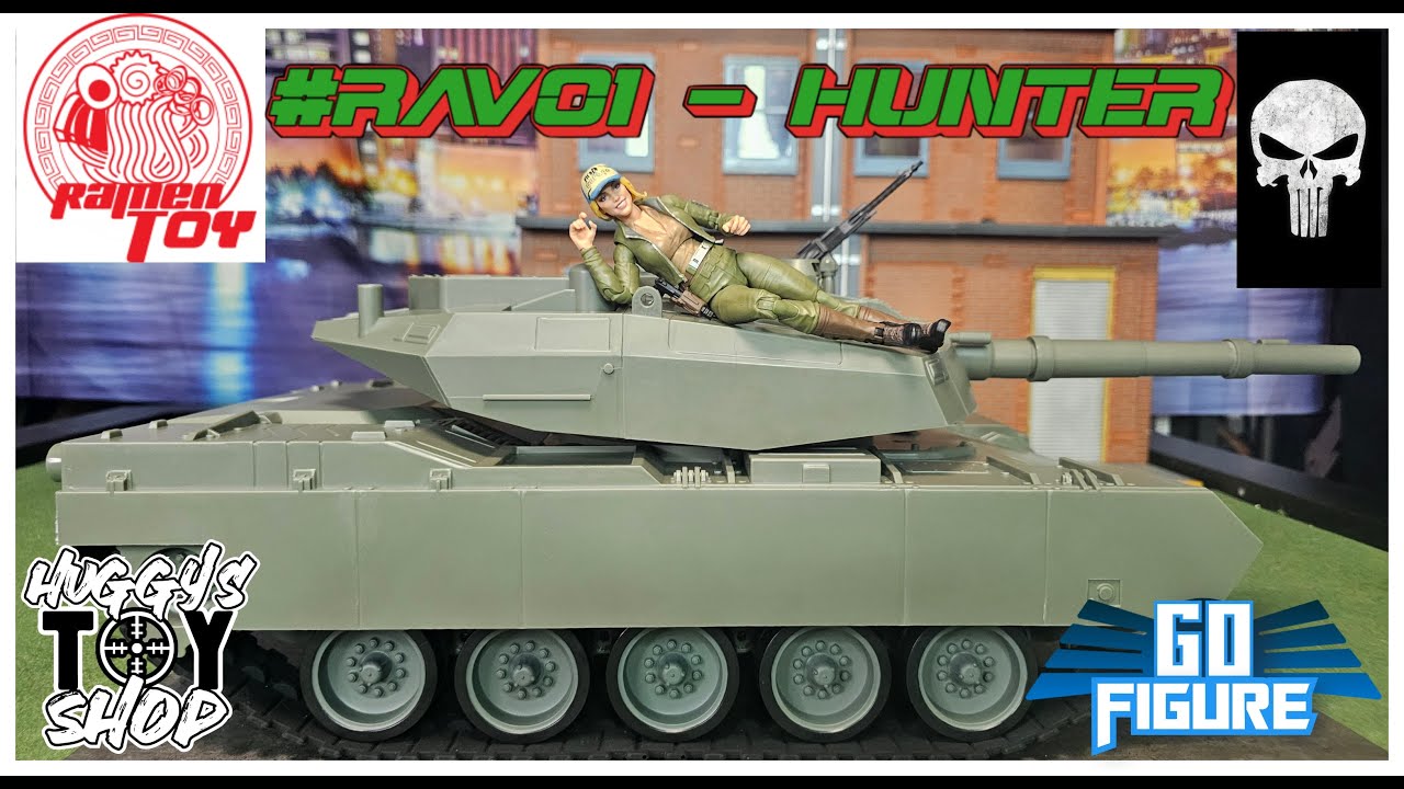Ramen Toy #RAV01 - HUNTER Tank Review!  @RAMENTOY