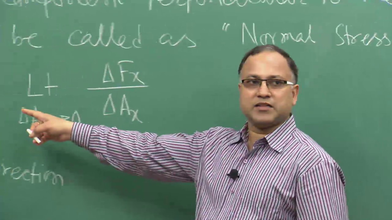 Lecture 19 - Concept of Stress