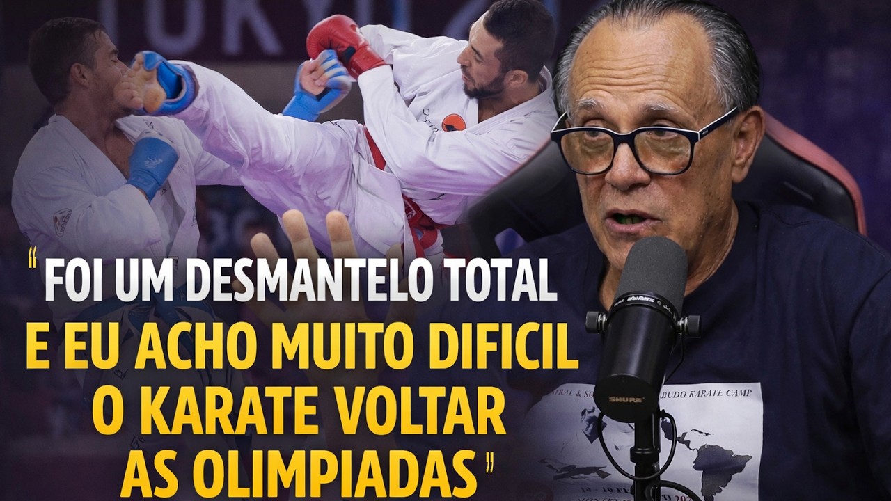 KARATÊ NAS OLIMPÍADAS?  Só daqui a 30 ou 40 anos!