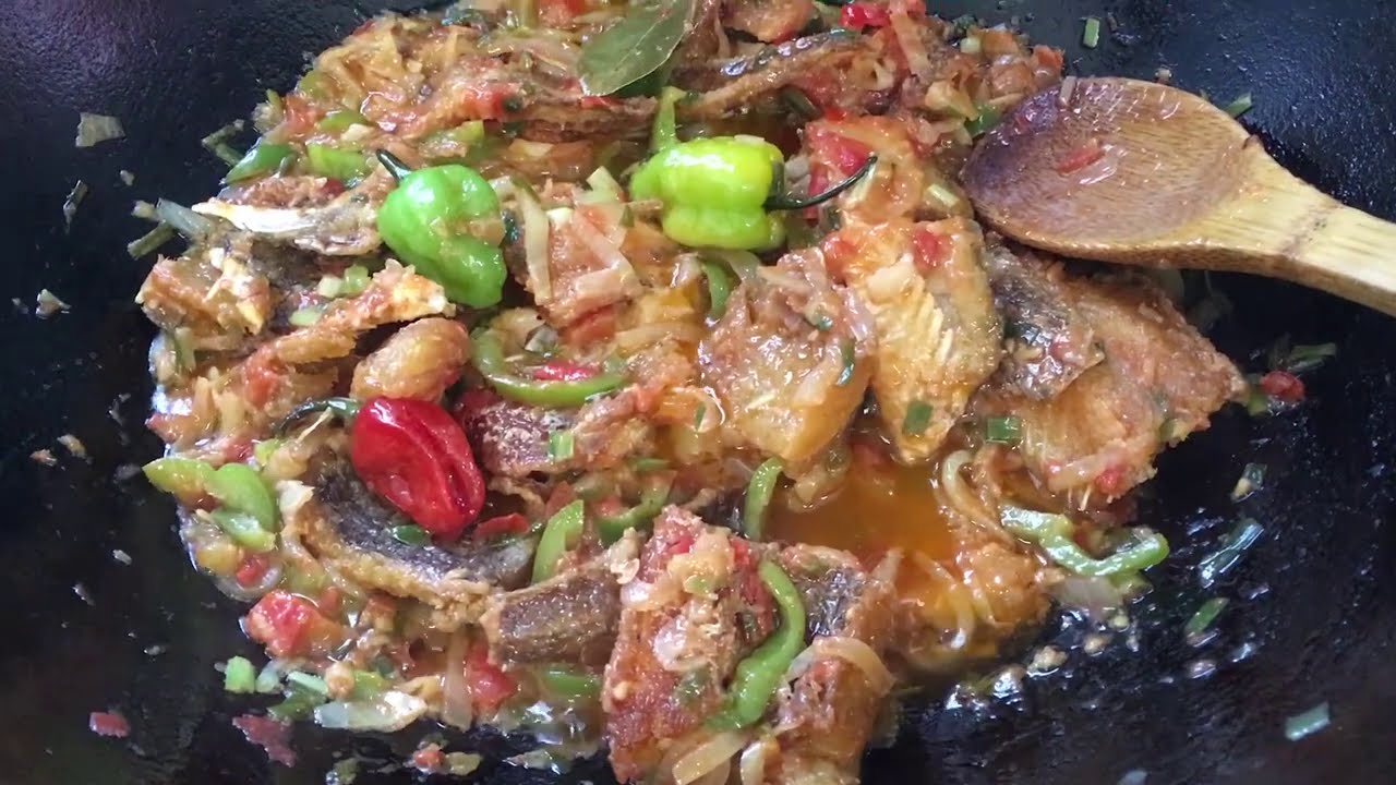 WE COOK CONGOLESE CASSAVA LEAVES AND SALT FISH  #63
