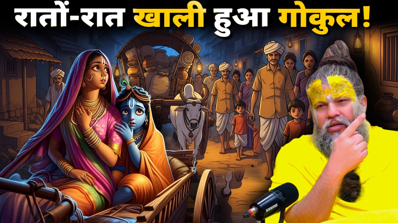 99% लोग नहीं जानते कि श्रीकृष्ण वृंदावन पहली बार कैसे पहुंचे थे! पूरी कहानीShriHit Premanand Maharaj