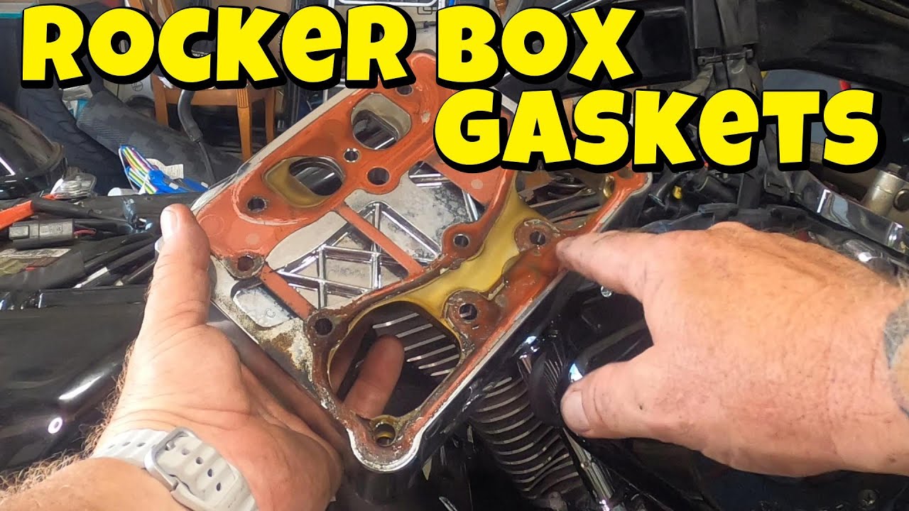Harley Davidson Rocker Box Gaskets Replacement Made EASY