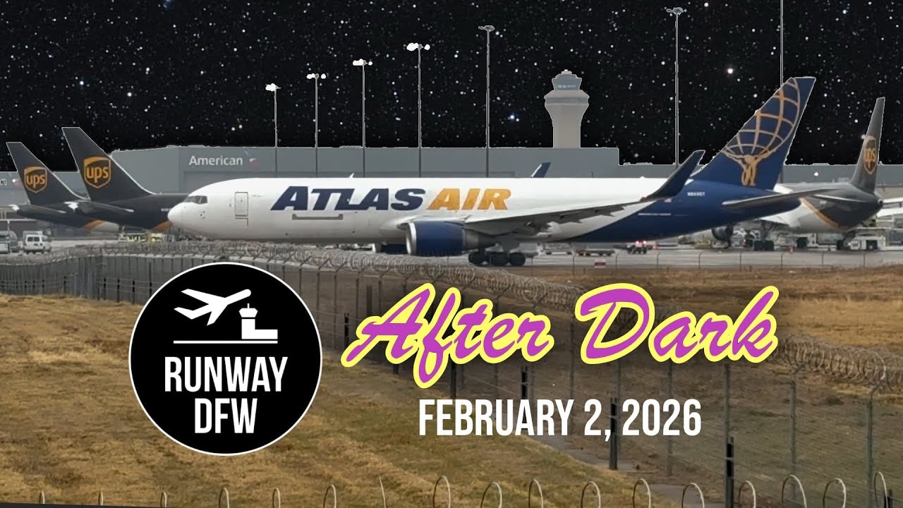 LIVE 🔴 DFW Airport plane spotting ✈️ February 2, 2026