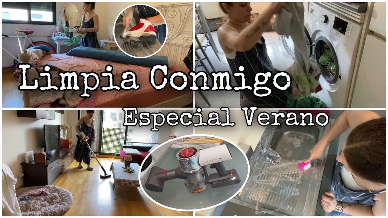 🧹Limpia Conmigo En Verano🧹// Nueva Aspiradora