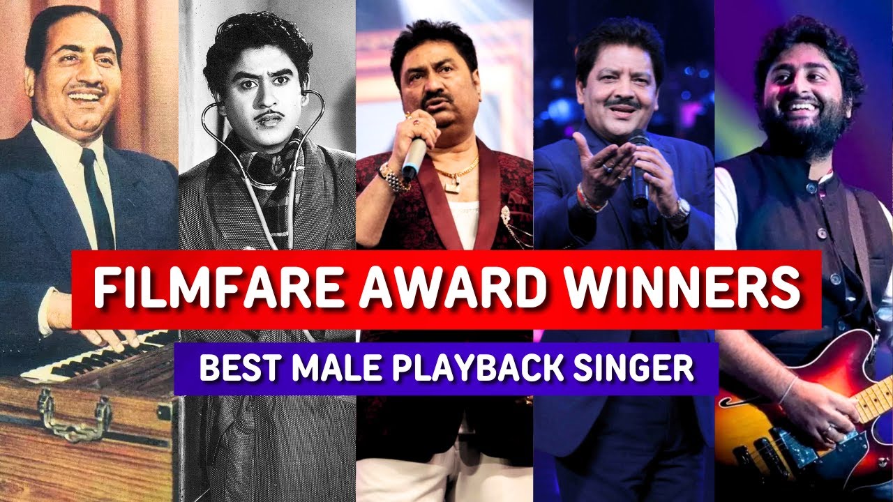 Filmfare Award Winners - Best Male Playback Singer (1960-2024)
