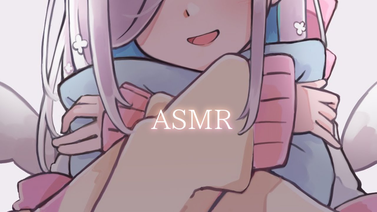 【ASMR】ずーっとぎゅっと耳塞ぎ⯎耳元吐息。睡眠導入/作業用。【#イル_フローラ/Vtuber】