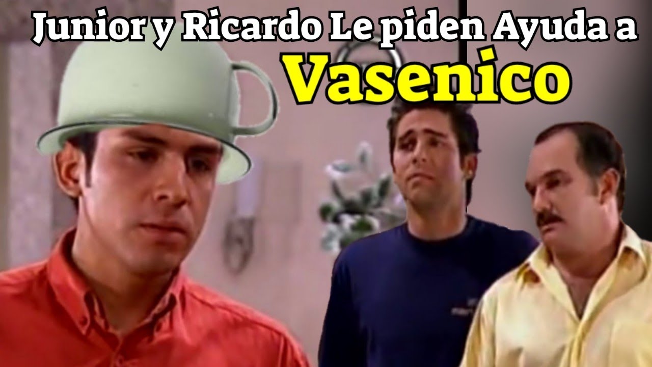 Junior y Don Ricardo Le piden Ayuda a Valentín - (Que Buena Raza, Final)