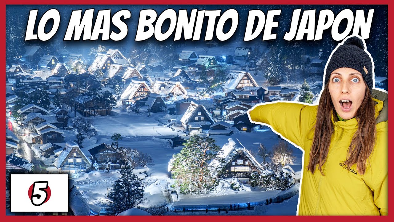 30 d&iacute;as viajando por Jap&oacute;n en pareja 🇯🇵 Shirakawa Go, el Pueblo M&Aacute;S Bonito de Japon - Vlog 5