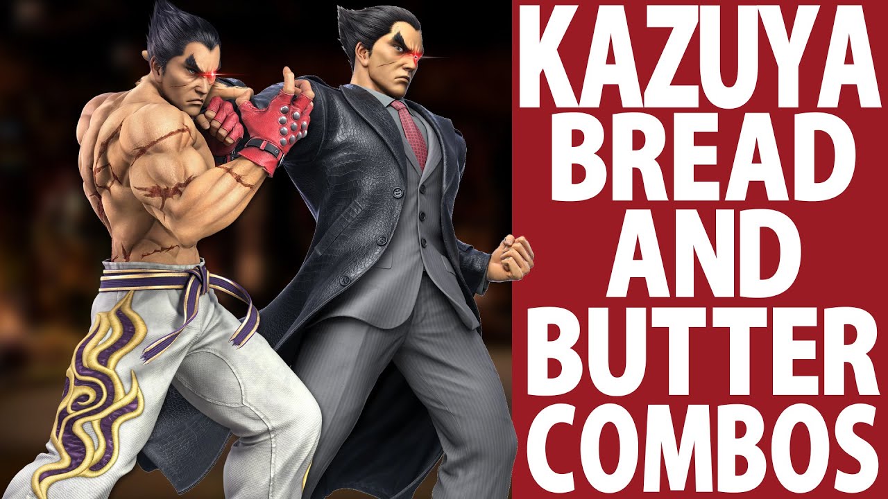 Kazuya Bread and Butter combos (Beginner to Godlike)