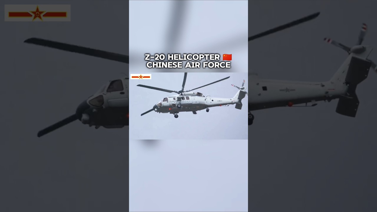 Harbin Z-20 🇨🇳 Chinese Medium-Lift Utility Helicopter