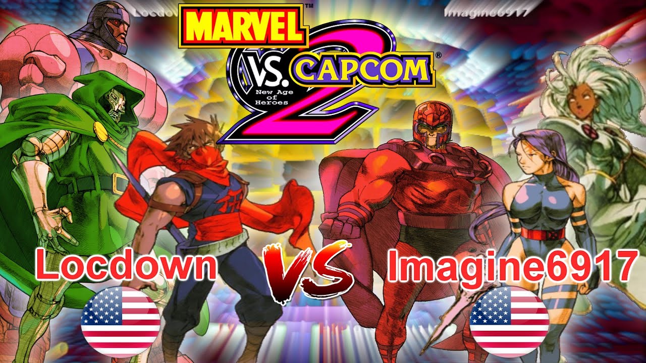 Marvel vs Capcom 2: New Age of Heroes - Locdown vs Imagine6917 [Top Tiers]