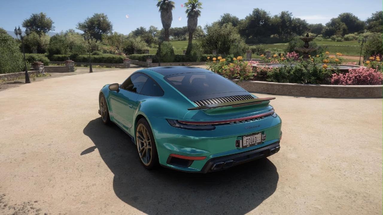 Forza Horizon 5🔥🛻🌬️911 TURBO S 2023 PORSCHE 🏞️📸🎮❤️