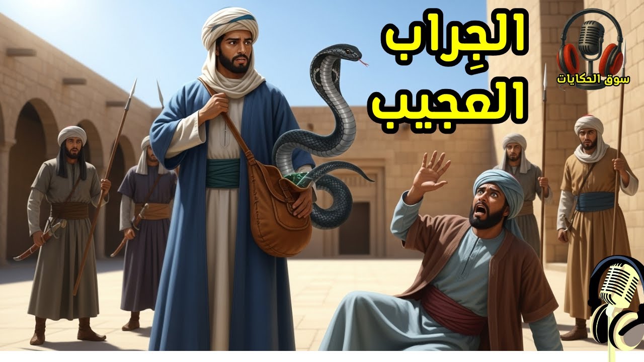 قصة الجراب العجيب، من القصص المشوقة قبل النوم، ضع السماعات واستمع، سوق الحكايات والقصص