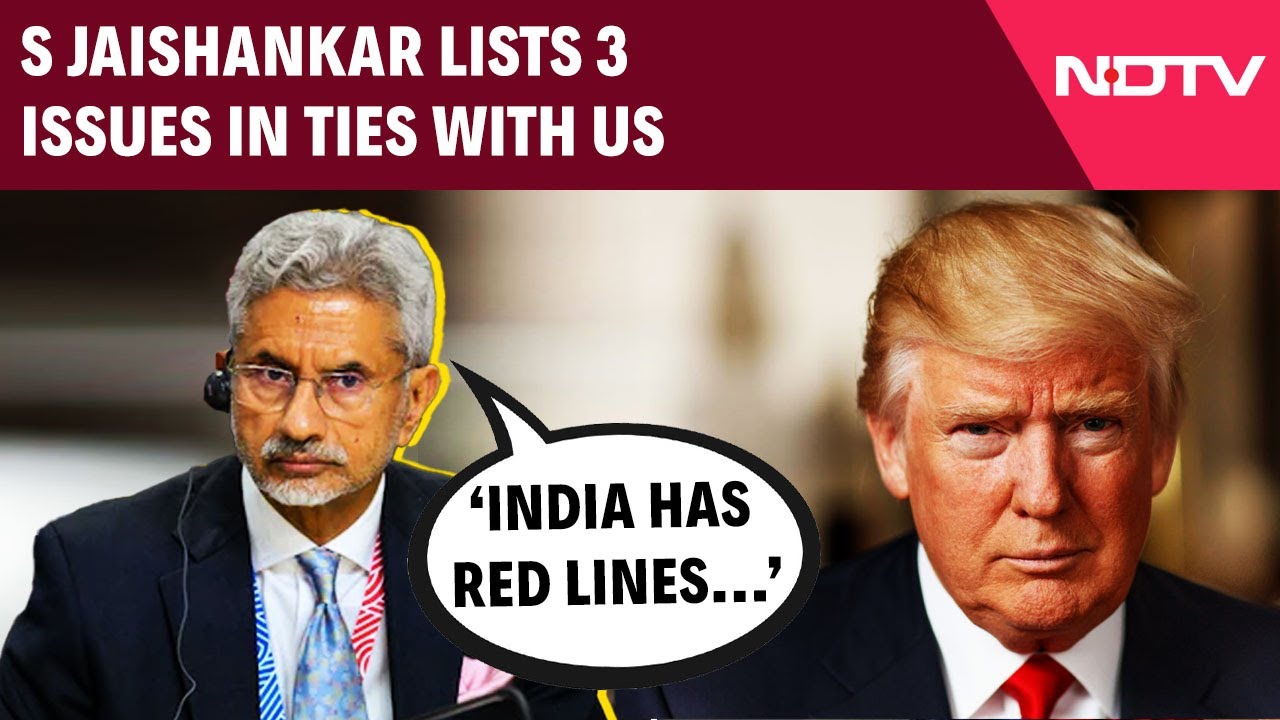 S Jaishankar On Trump | S Jaishankar On Negotiations For Trade Deal With US: We've Certain Red Lines