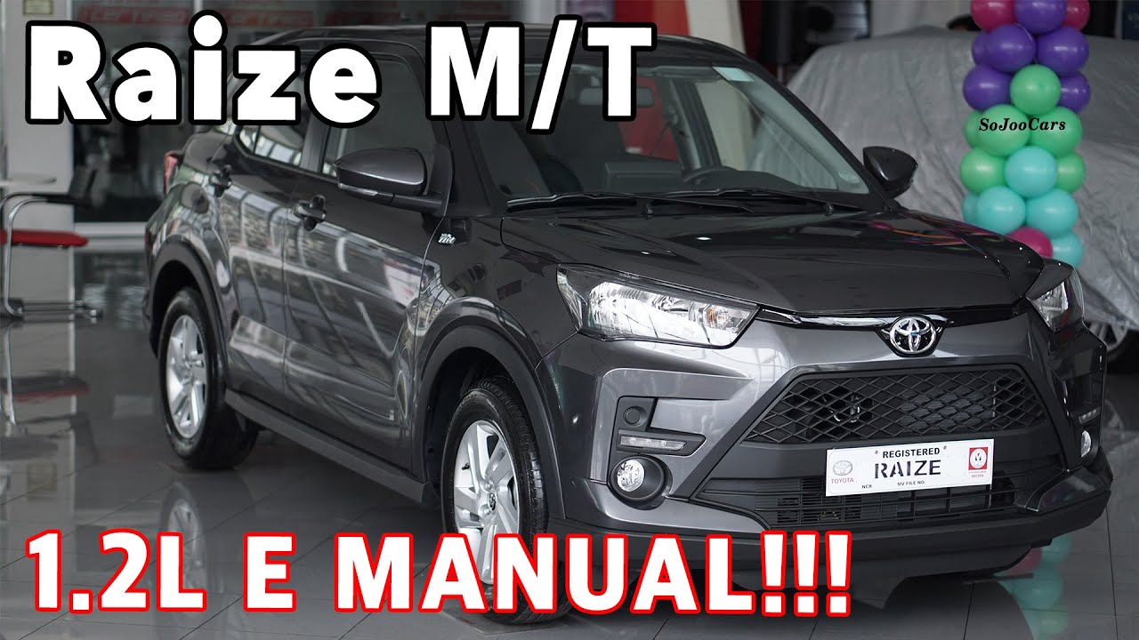 Почему Toyota Raize 1.2L E с механической коробкой передач 2022 года — разумный выбор? [SoJooCars]