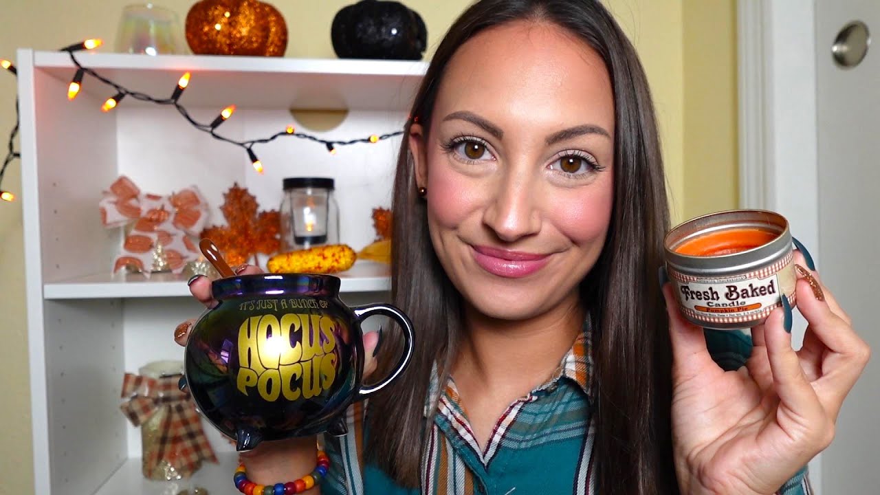 ASMR Pretending It's Fall 🍂🌻🎃 (my must-haves)
