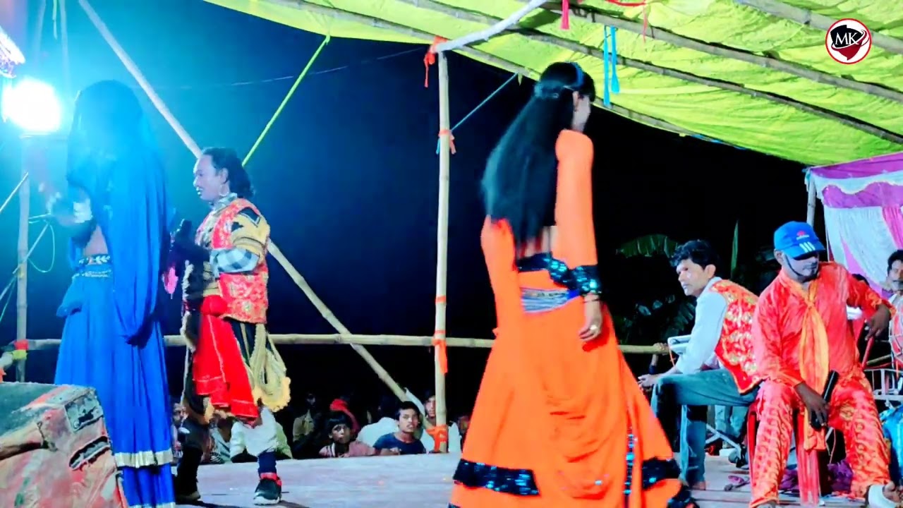 Reshma churmal part-2  kahani रेशमा चुहरमल प्रेम कहानी दिनेश विदेशिया नाच पार्टी Mk films Bhojpuri