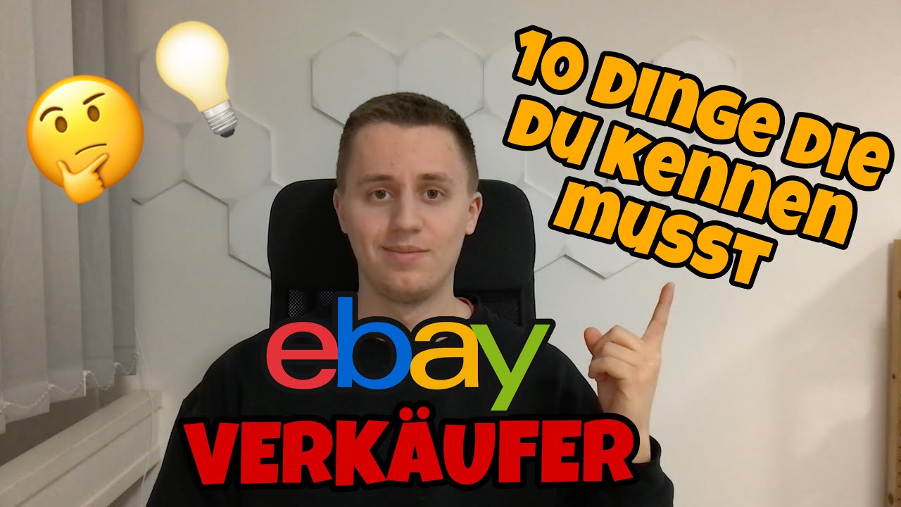 10 Dinge, die du als Ebay Händler kennen musst (Gebühren, Zahlungsabwicklung,..)🤔 - Ebay Basics💡