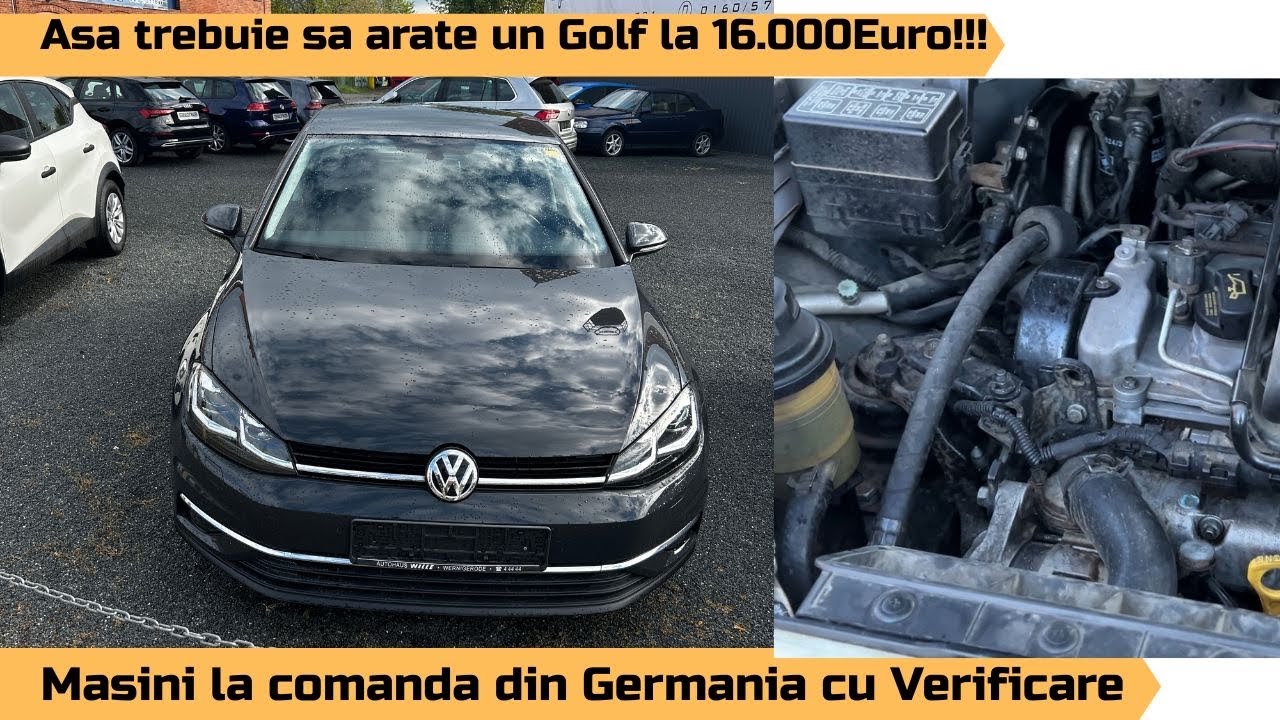 Asa trebuie sa arate un Golf la 16.000euro!!! + Probleme pe drum. Masini la comanda cu Verificare