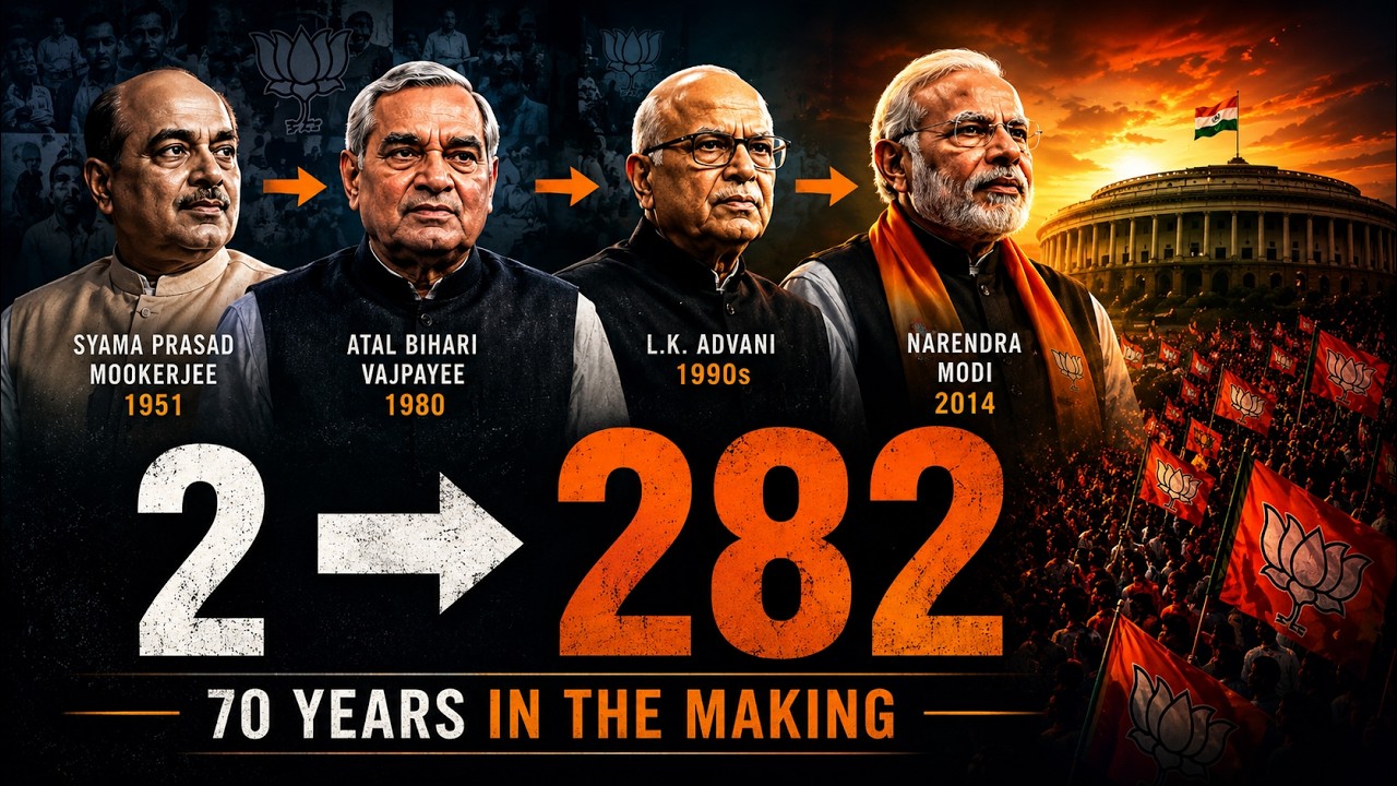 2 Seats to 282: The Untold Story of BJP's Rise