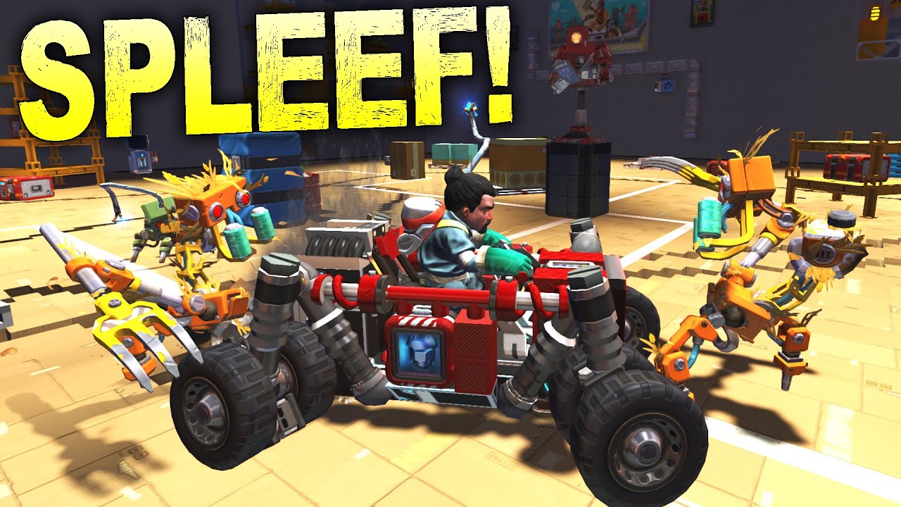 Spleef, But The Arena Attacks You!