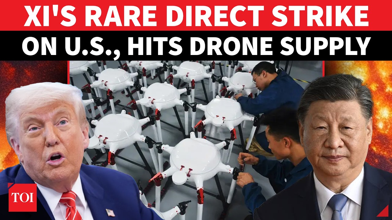 Xi Hits Trump Where It Hurts; China Targets US Drone Supply Chain In Major Trade War Move