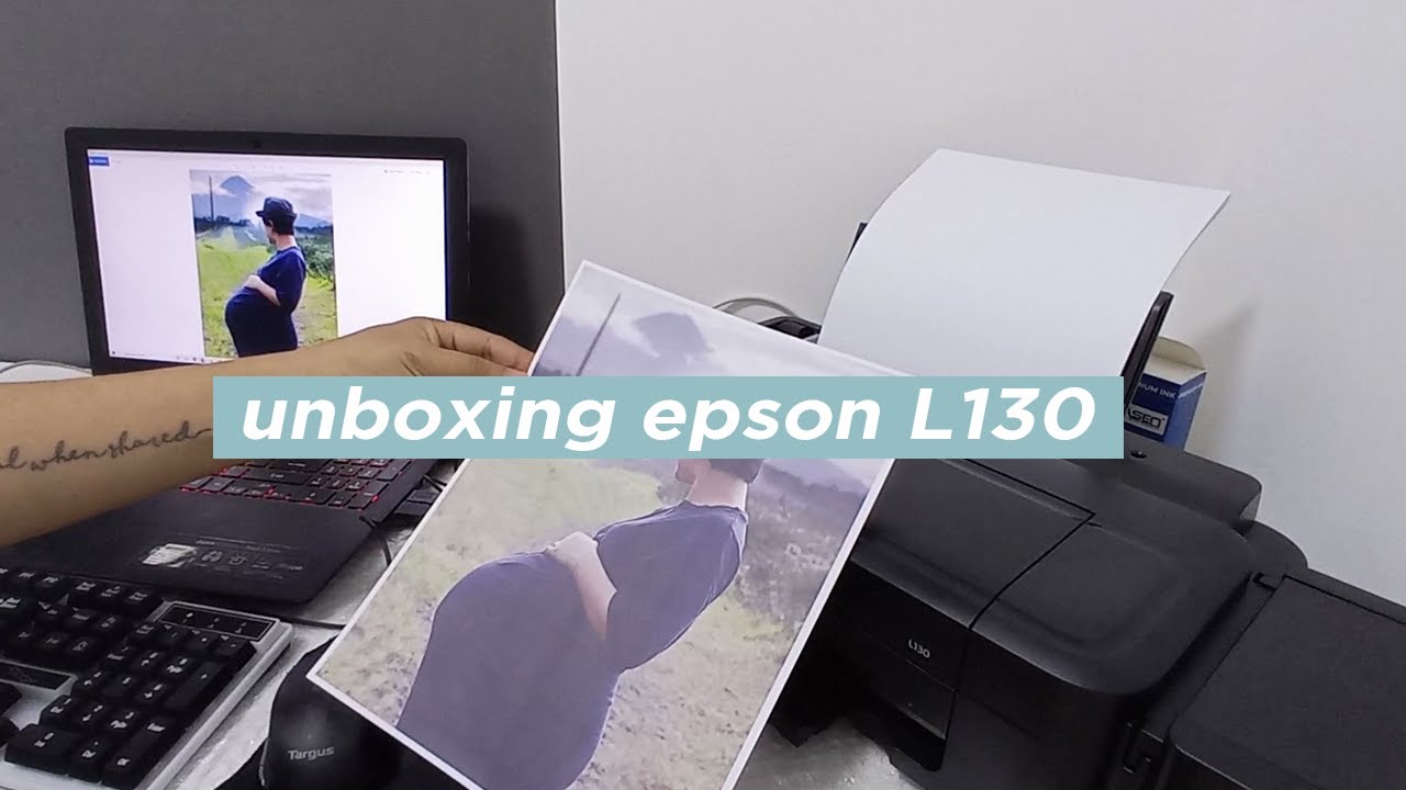 UNBOXING Epson L130 Printer | Sublimation Ink