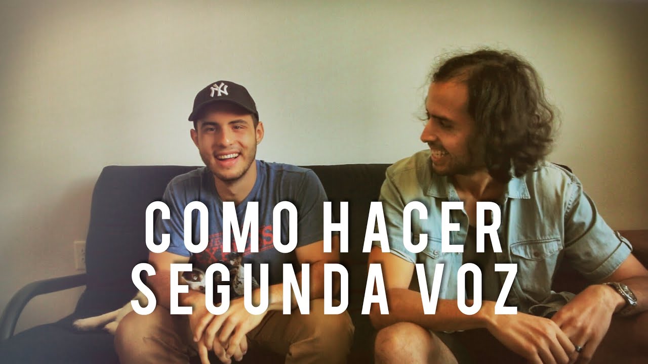 Como hacer SEGUNDA VOZ con José Esparza