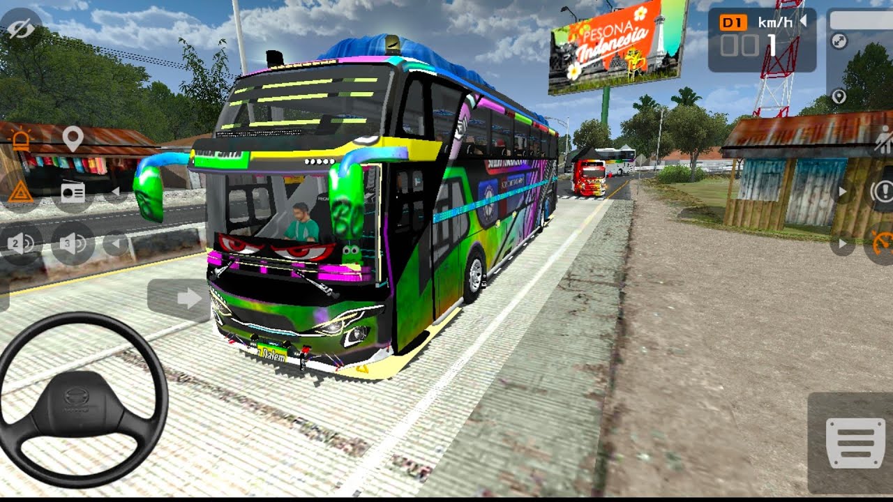 bus telolet Tungga Jaya mudik lebaran berangkat dari Semarang-Palembang part 2