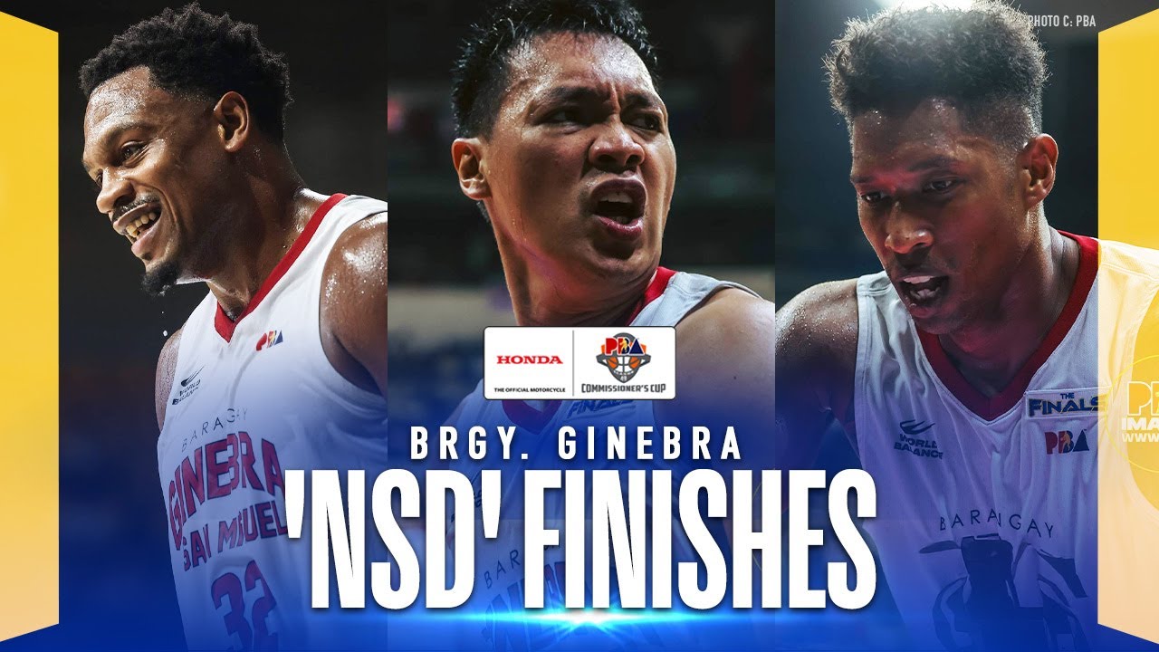 Brgy. Ginebra's 'NEVER SAY DIE' FINISHES IN THE LAST 10 YEARS! 🔥👑 | HIGHLIGHTS