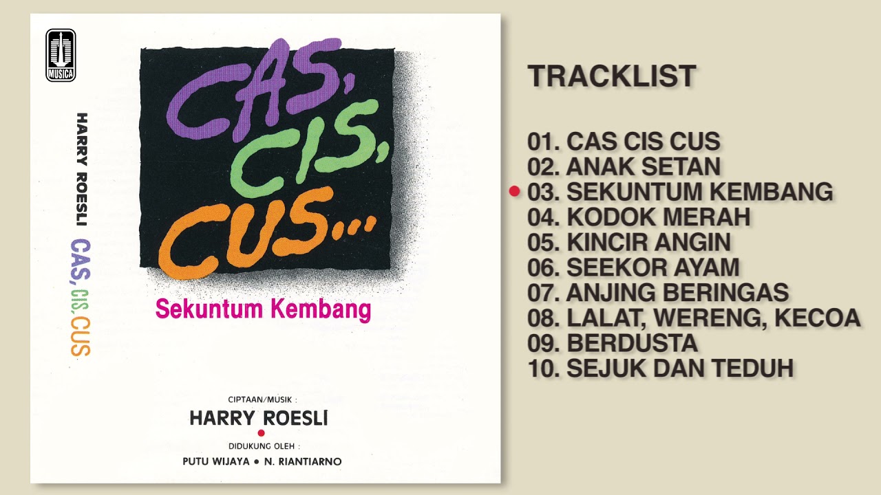 Harry Roesli - Album Cas Cis Cus | Audio HQ