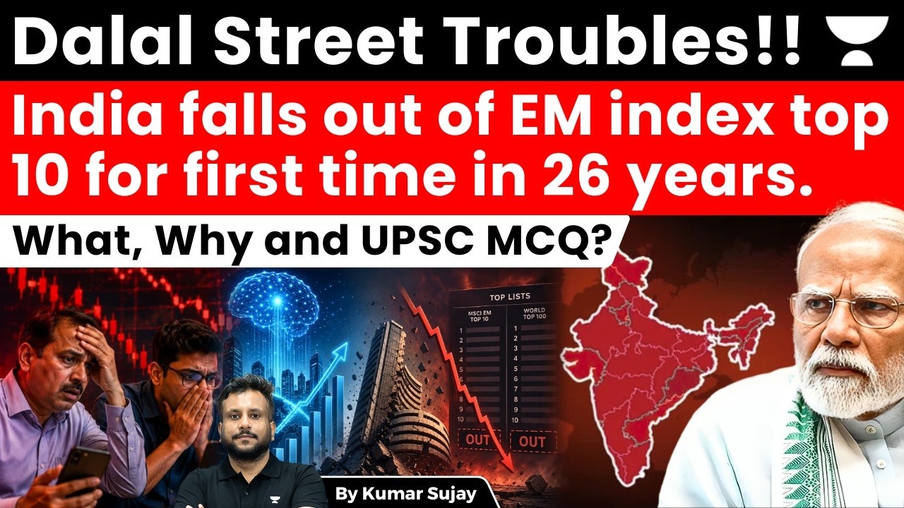 First time in 26 years, Indian Companies out of EM Index top 10 as AI stocks surge. The Explained