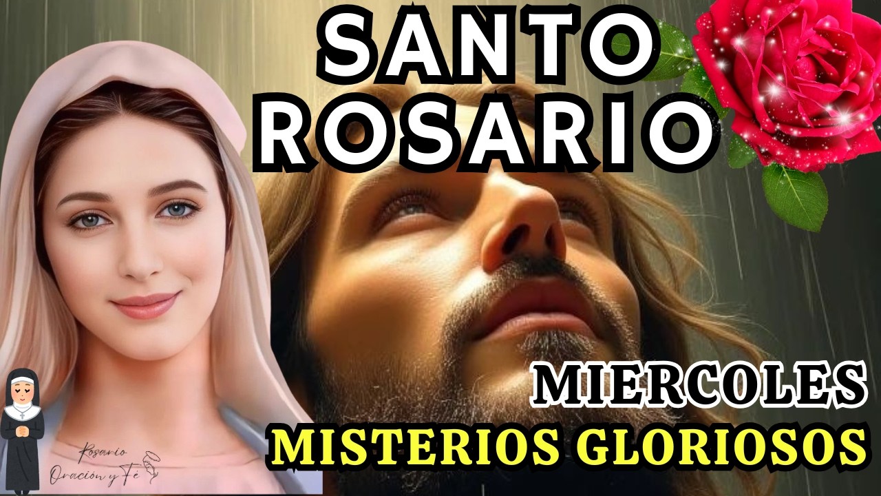 SANTO ROSARIO CORTO 📿de hoy Miercoles 04 FEBRERO 2026 MISTERIOS GLORIOSOS🕯️La VIRGEN MARIA TE AMA💖