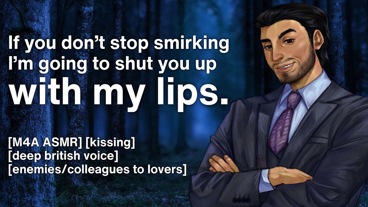 Застряли с вашей тупой сексуальной коллегой в машине во время грозы [M4A ASMR][из врагов в любовн...