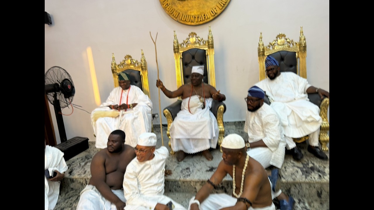 Abideen Olatunji’s band Playing @Iwuye party of Ogboni Iduntafa #2