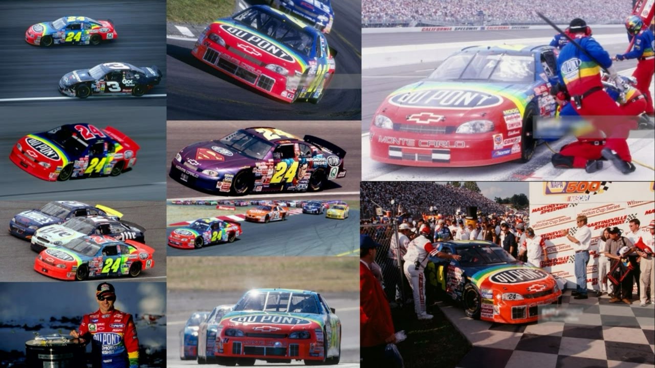 All 7 of Jeff Gordon's Wins in 1999 (Finishes) Jeff Gordon Edit
