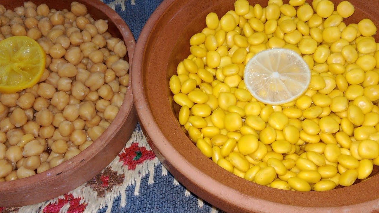 سر من اسراري لعمل الترمس ولونه وطعمه الجميل