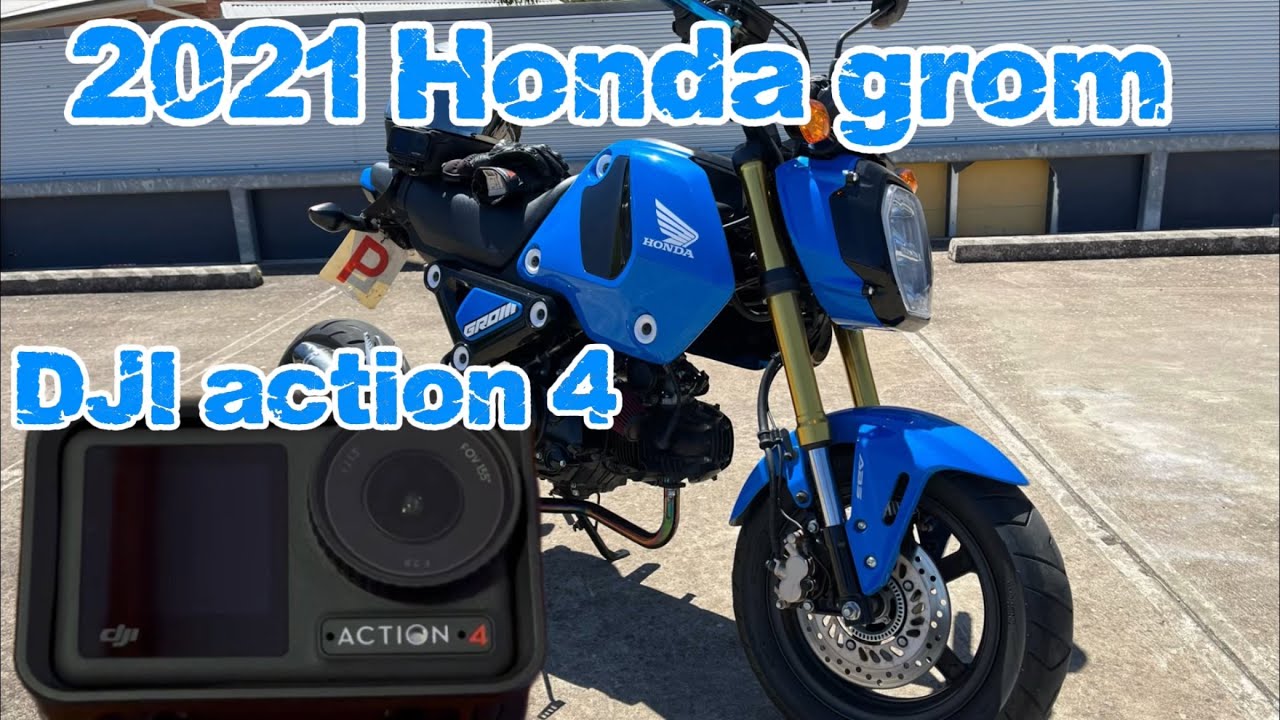 POV stretched 2021 Honda Grom (DJI action 4 pure sound) 