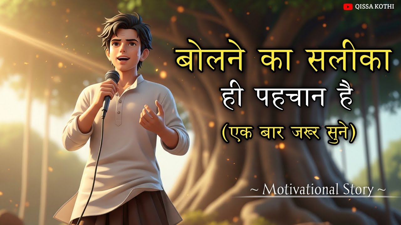 बोलने का सलीका ही असली पहचान है | Power of Words | Motivational Story in Hindi |